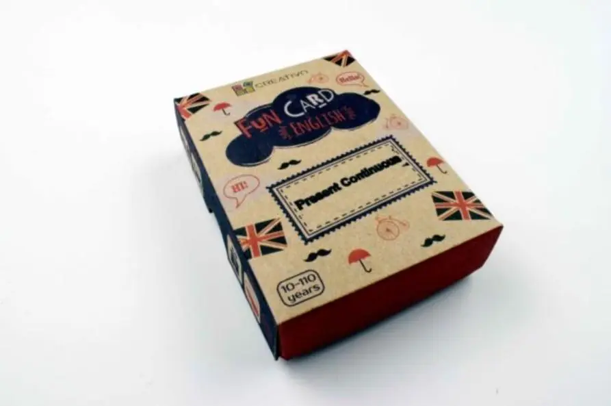 Fun Card English Present Continuous CREATIVO Ekspresowa dostawa