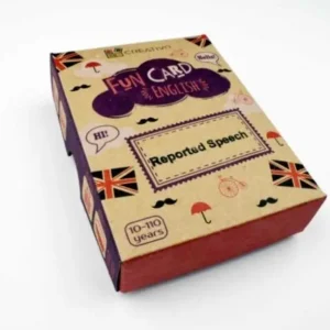 Bestseller Fun Card English Reported Speech CREATIVO