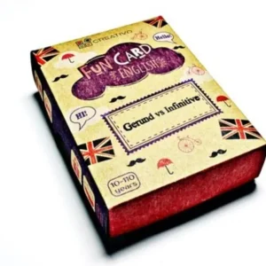 Ograniczona ilość Fun Card English Gerund vs Infinitive CREATIVO