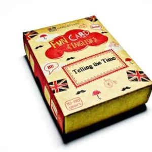 Fun Card English Telling the Time CREATIVO Popularny