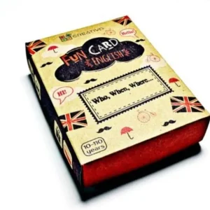 Fun Card English Who, When, Where... CREATIVO Nowy