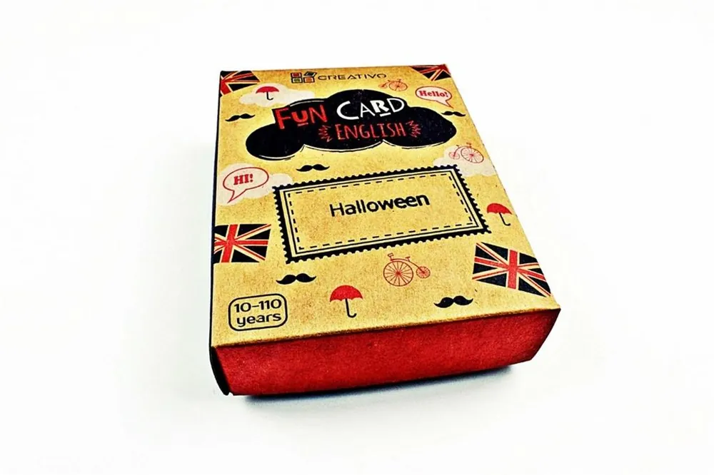 Fun Card English Halloween CREATIVO Wyjątkowa oferta