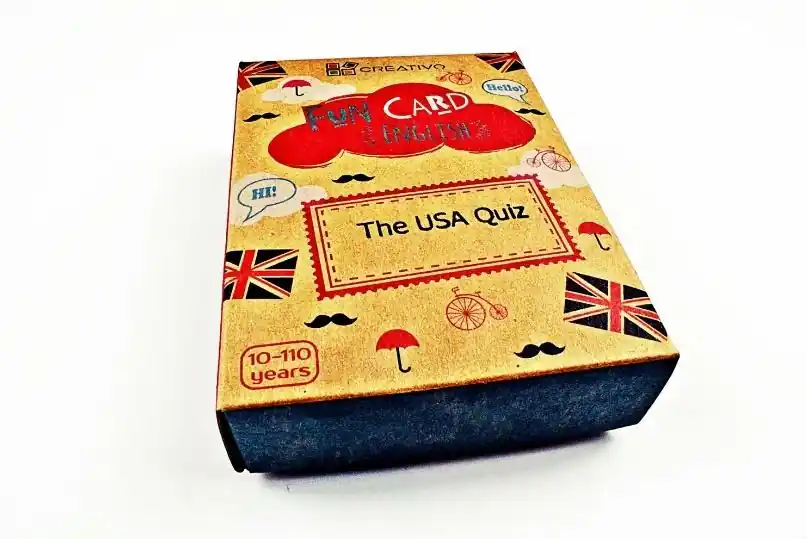 Fun Card English The USA Quiz CREATIVO Tylko dziś