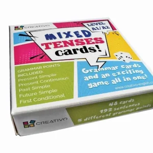 Zamów teraz Mixed Tenses Cards Level A1/A2 CREATIVO