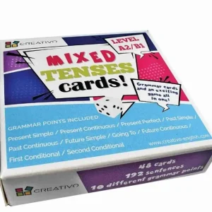 Wybór klientów Mixed Tenses Cards Level A2/B1 CREATIVO