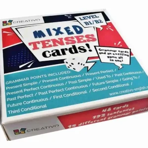 Ekspresowa dostawa Mixed Tenses Cards Level B1/B2 CREATIVO