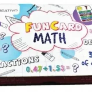 Tani Fun Card Math (ułamki zwykłe, ułamki dziesiętne)