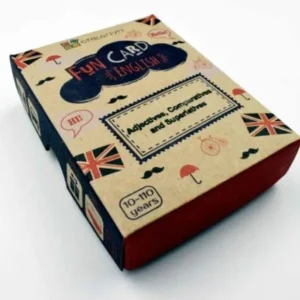 Darmowy zwrot Fun Card English Adjectives, Comparatives..