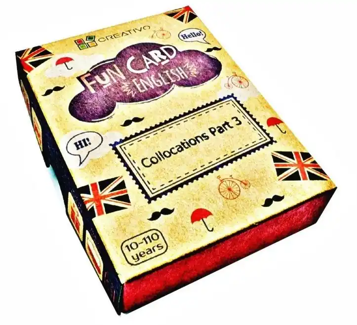 Fun Card English Collocations Part 3 CREATIVO Darmowa dostawa
