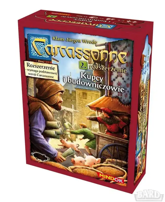Wyjątkowa oferta Carcassonne 2 - Kupcy i budowniczowie Edycja 2