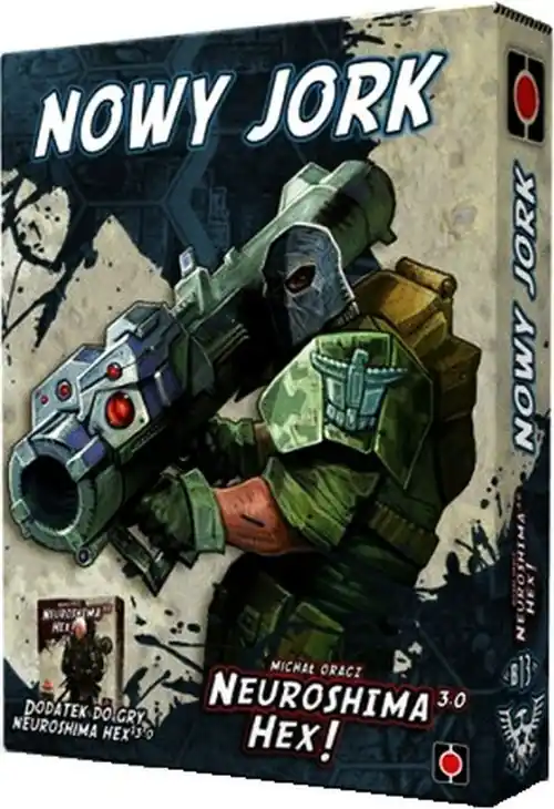 Neuroshima Hex: Nowy Jork (3.0) dodatek do gry Szybka dostawa
