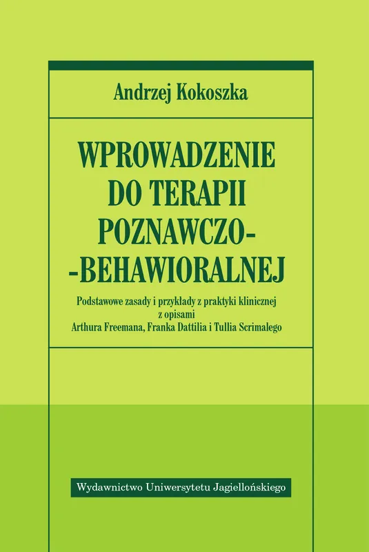 Promocja Wprowadzenie do terapii poznawczo - behawioralnej