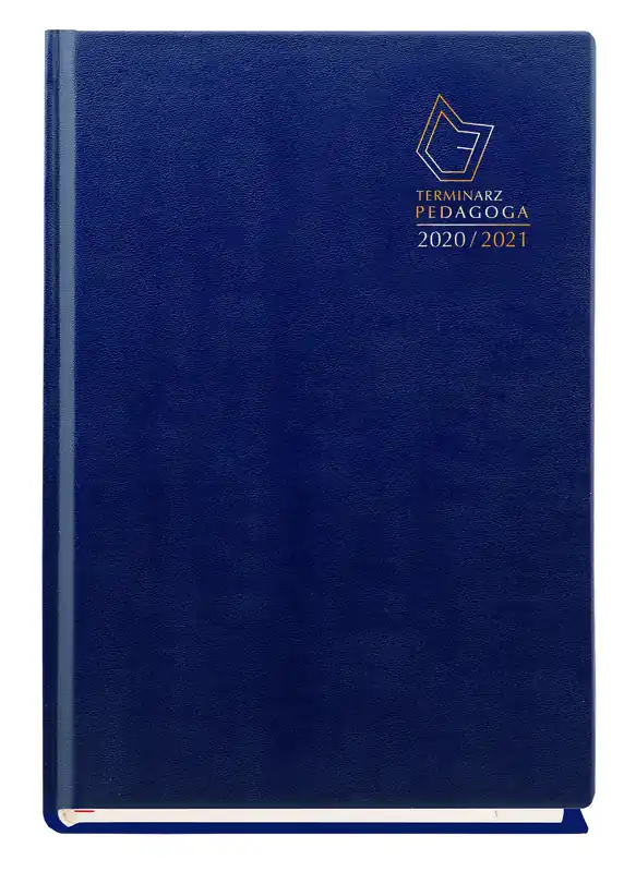 Darmowy zwrot Terminarz Pedagoga 2013/14 granat