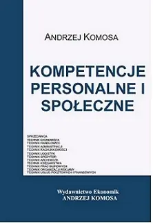 Kompetencje personalne i społeczne w.2013 EKONOMIK Oferta czasowa
