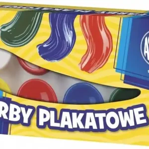 Farby Plakatowe 8 kolorów 20ml ASTRA Nowość