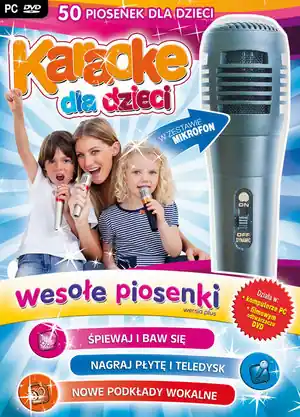 Wysoka jakość Karaoke Dla Dzieci: Wesołe Piosenki z mikrofonem