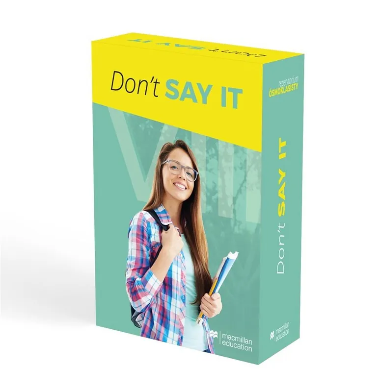 Szybka dostawa Gra karciana Don't Say It! egzamin ósmoklasisty