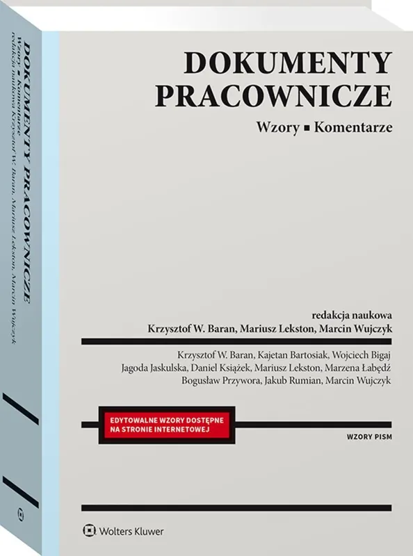 Dokumenty pracownicze. Wzory. Komentarze Ekspresowa dostawa