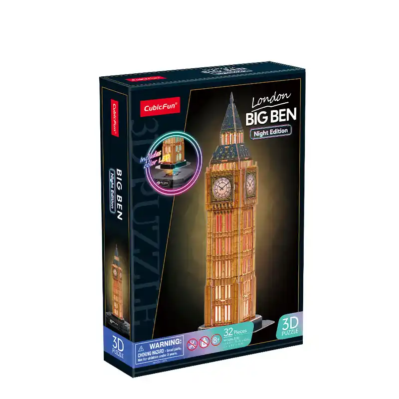 Puzzle 3D Big Ben LED Wyprzedaż
