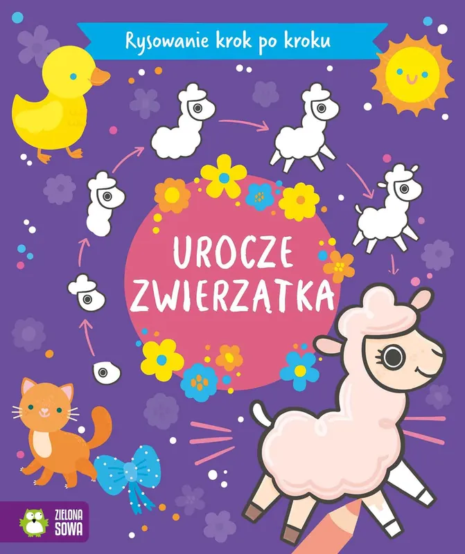 Rysowanie krok po kroku. Urocze zwierzątka Cena promocyjna