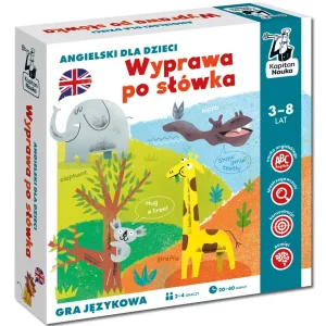 Kapitan Nauka. Angielski dla dzieci. Gra edu. Wysoka jakość