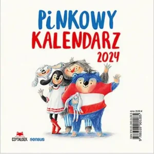 Pinkowy kalendarz 2024 Szybka dostawa