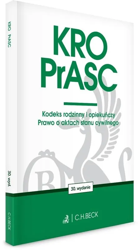 KRO. PrASC. Kodeks rodzinny i opiekuńczy w.30 Okazja