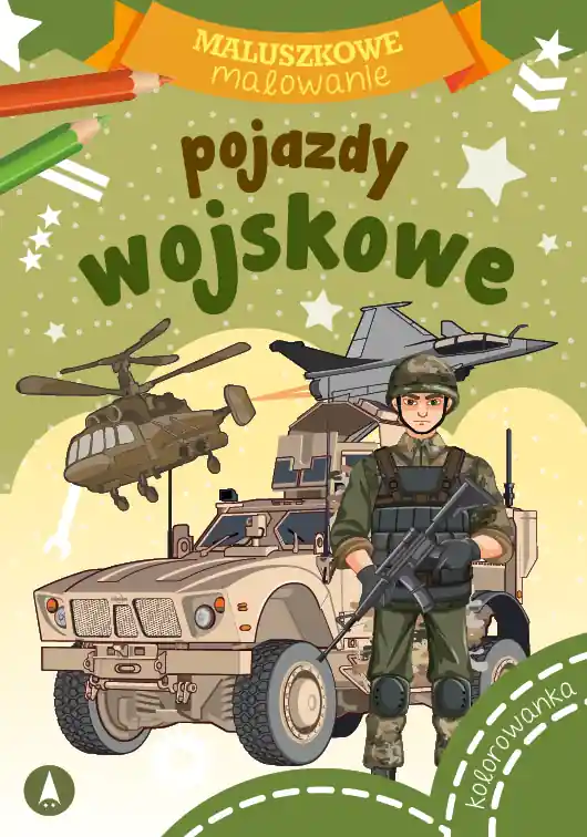 Zamów teraz Maluszkowe malowanie. Pojazdy wojskowe