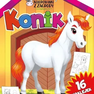 Kolorowanki z zagrody. Konik Hit cenowy