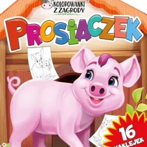 Zniżka Prosiaczek. Kolorowanki z zagrody