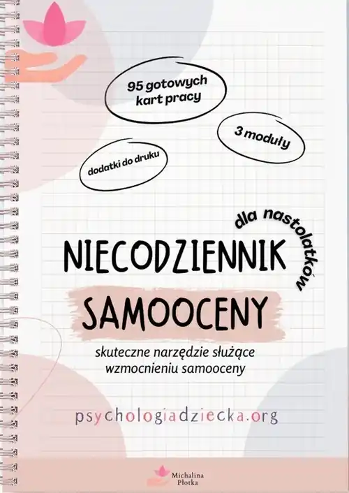 Tani Niecodziennik samooceny dla dla nastolatków