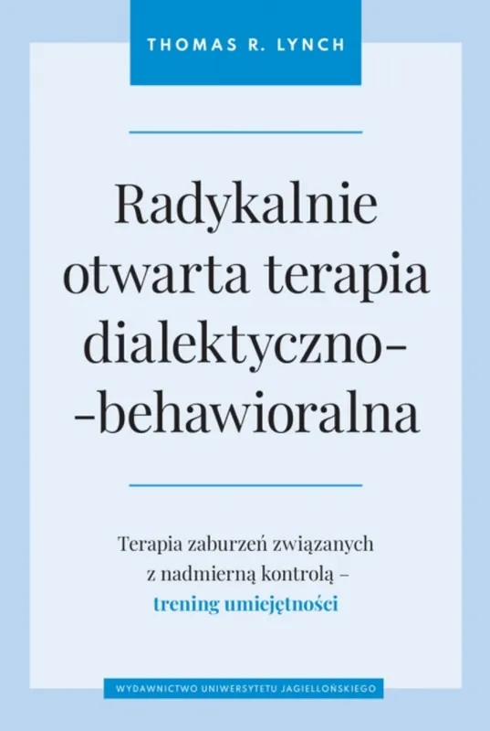 Radykalnie otwarta terapia dialektyczno.. Taniej