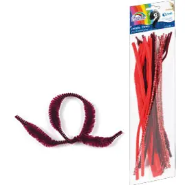 Druciki kreatywne 30 cm 20 szt. czerwone Fiorello GR-CH017 Ostatnia szansa