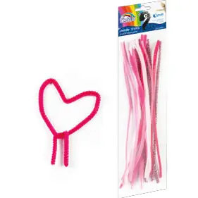 Druciki kreatywne 30 cm 20 szt. różowe Fiorello GR-CH021 Obniżka ceny