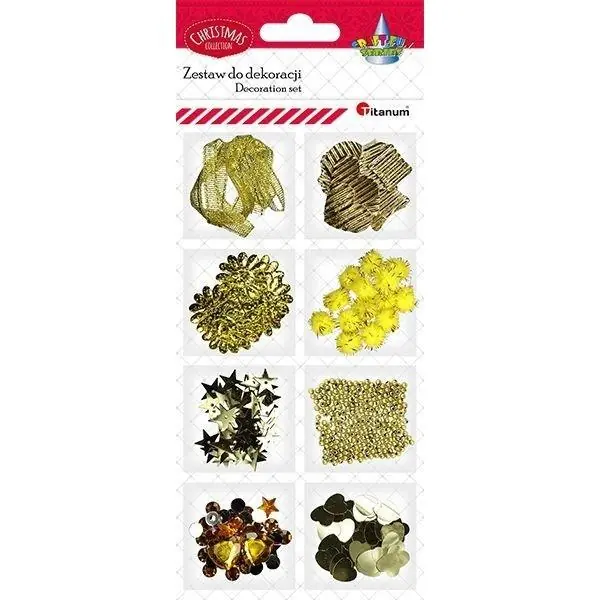 Dodaj do koszyka Zestaw do cardmakingu złoty