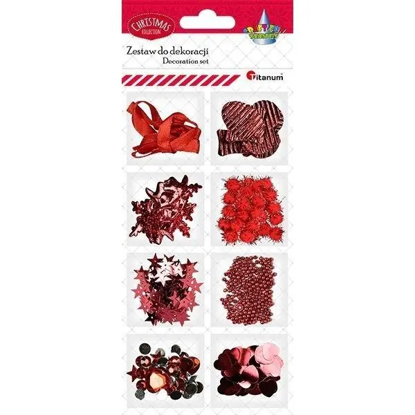 Dodaj do koszyka Zestaw do cardmakingu czerwony