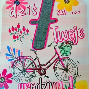 Karnet Urodziny 7 Darmowy zwrot