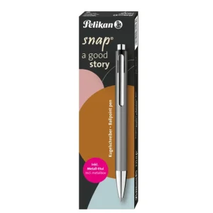 Długopis etui Snap K10 Metallic Platin Do wyczerpania zapasów
