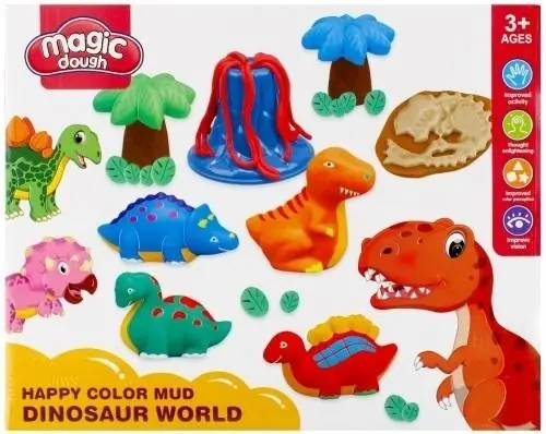 Darmowa dostawa Masa plastyczna z akcesoriami Dino