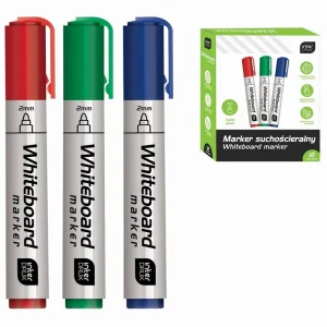 Dodaj do koszyka Marker suchościeralny 3 kolory (12szt)