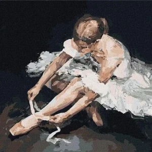 Malowanie po numerach - Kobieca łaska 40x50cm Promocja