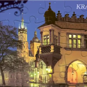 Dodaj do koszyka Puzzle 24 Pocztówka The Old Town Cracow KAR-024002