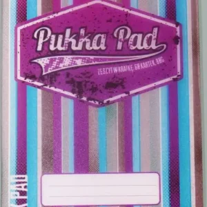 Zeszyt A5/60K kratka Americano pink PUKKA Tylko do końca tygodnia