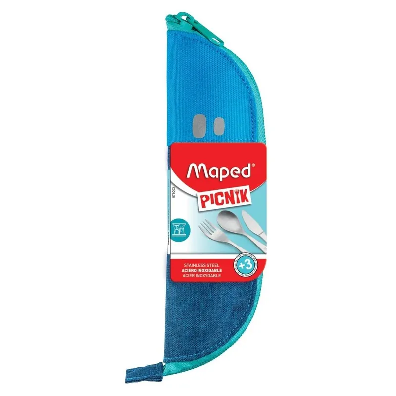 Sztućce Picnik Concept Kids w niebieskim etui Kup teraz