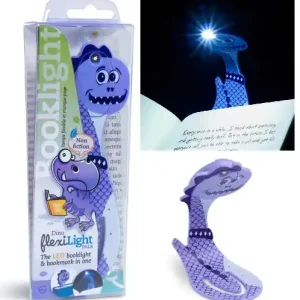 Hit cenowy Flexilight - PALS Dinosaur Purple - Lampka do książki - Dinozaur fiolet