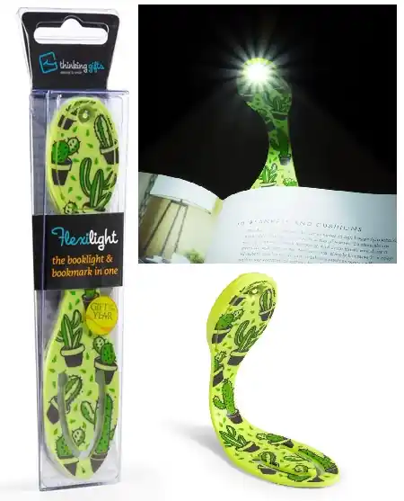 Ograniczona ilość Flexilight Cactus - Lampka do książki - Kaktus