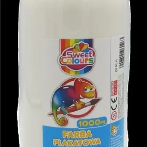 Bestseller Farba plakatowa biała 1000ml