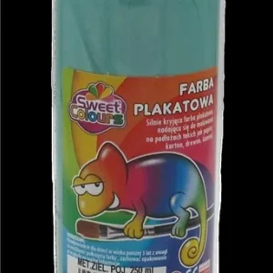 Farba dekoracyjna metaliczna zielona 250ml Taniej