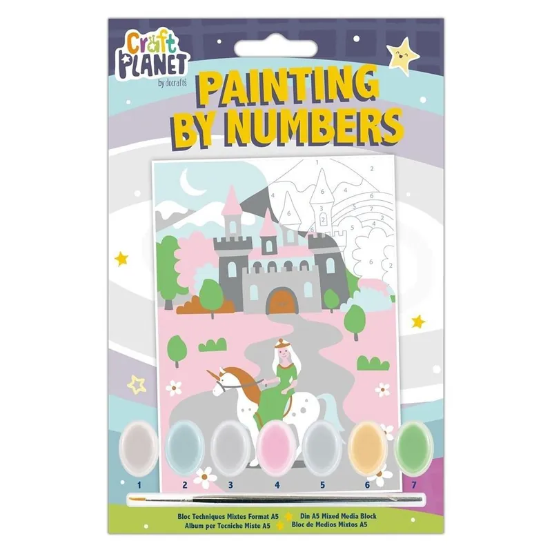 Malowanie po numerach - craft planet - fairytale Oferta limitowana