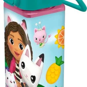 Darmowa dostawa Bidon 500 ml PP kwadratowy Gabby's Dollhouse